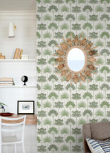 York Kentia Green Peel & Stick Wallpaper