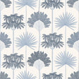 York Kentia Blue Peel & Stick Wallpaper