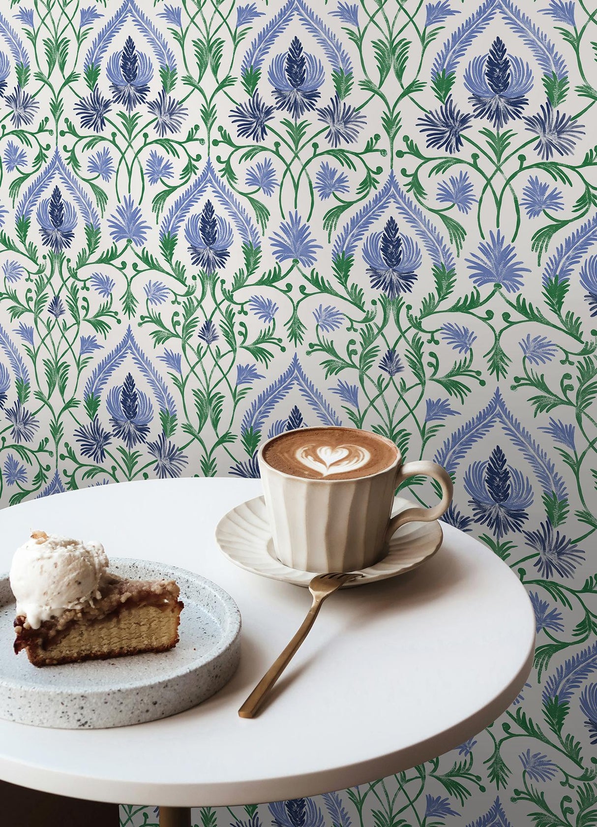 York Isle Blue Peel & Stick Wallpaper