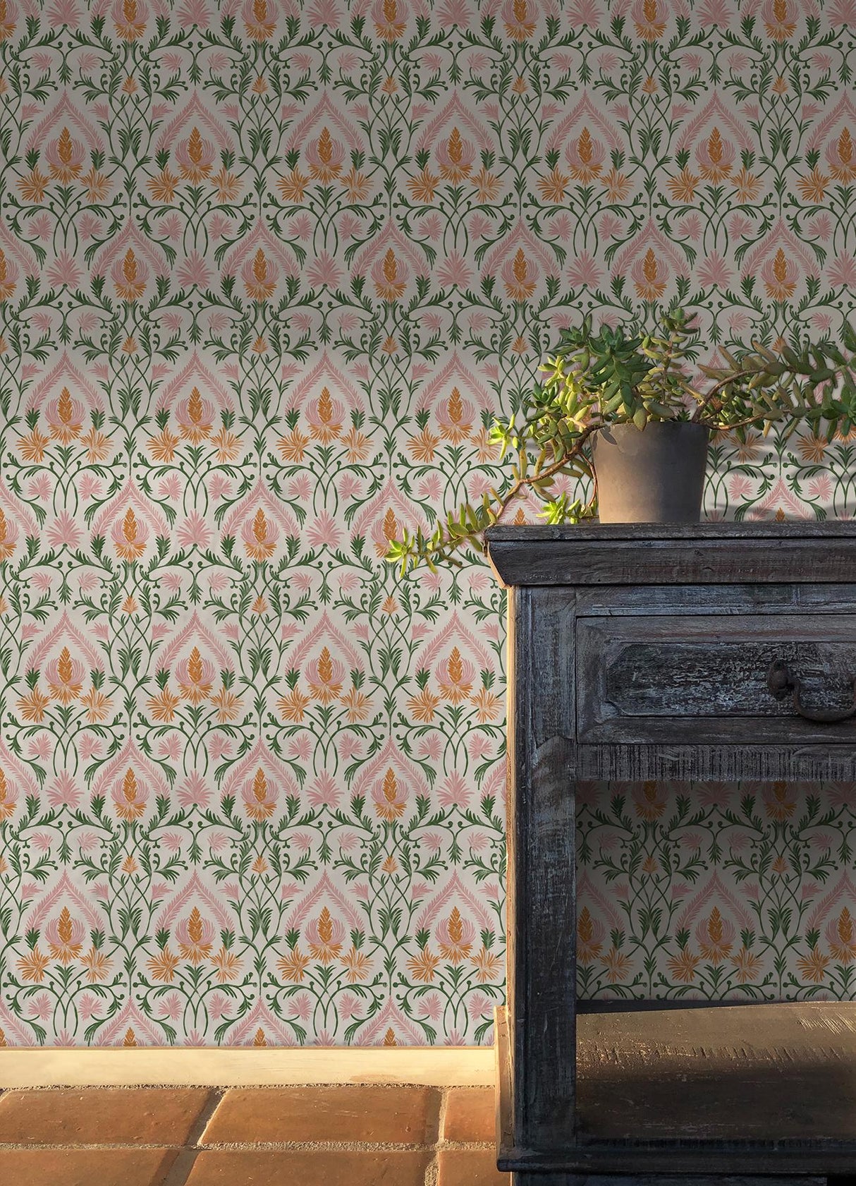 York Isle Pink Peel & Stick Wallpaper