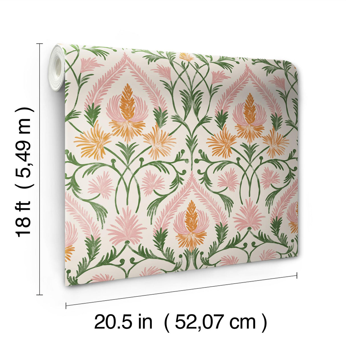 York Isle Pink Peel & Stick Wallpaper