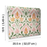 York Isle Pink Peel & Stick Wallpaper