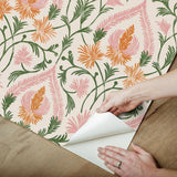 York Isle Pink Peel & Stick Wallpaper