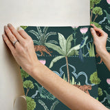 York Laos Green Peel & Stick Wallpaper