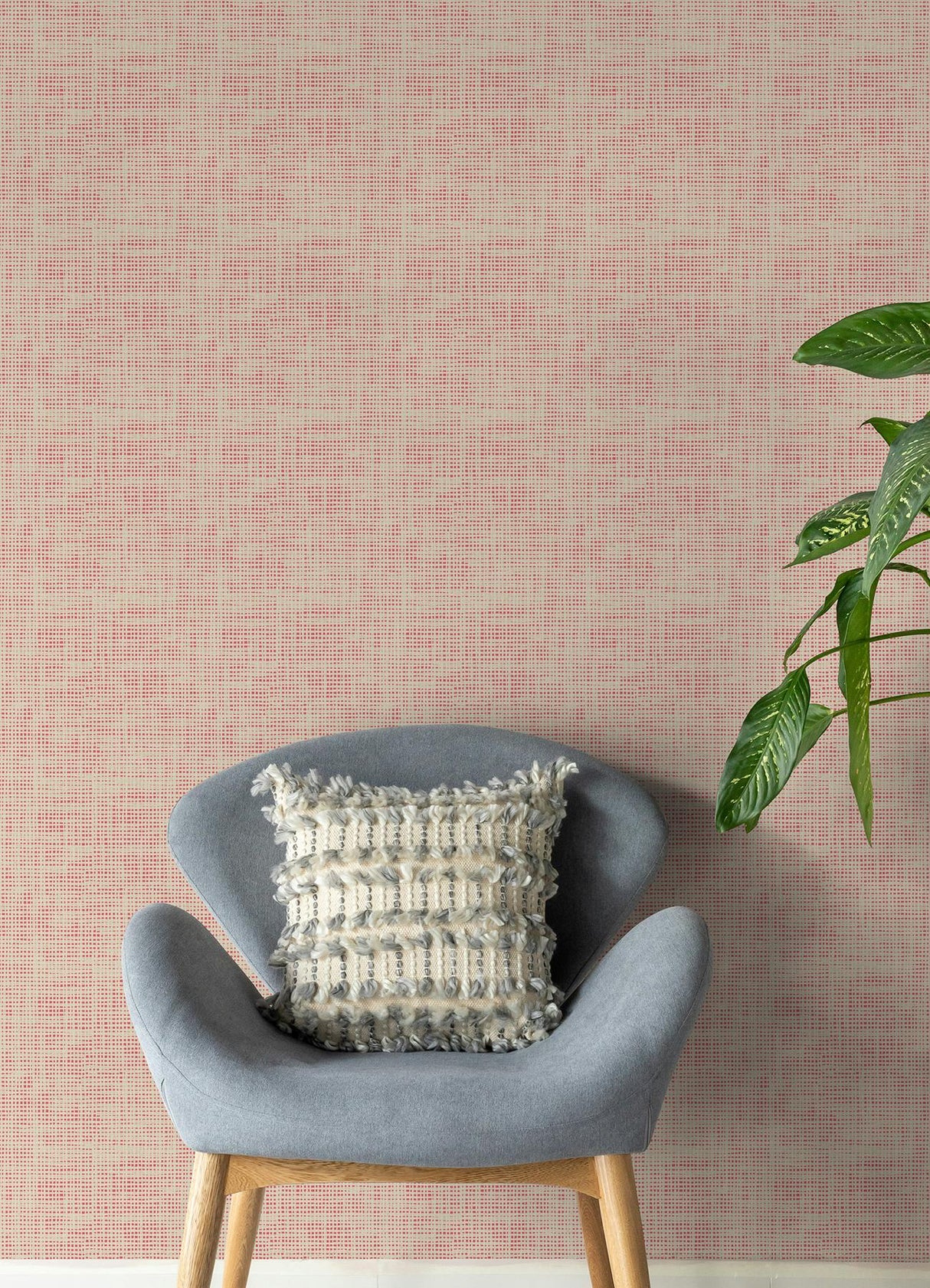 York Nolan Pink Peel & Stick Wallpaper