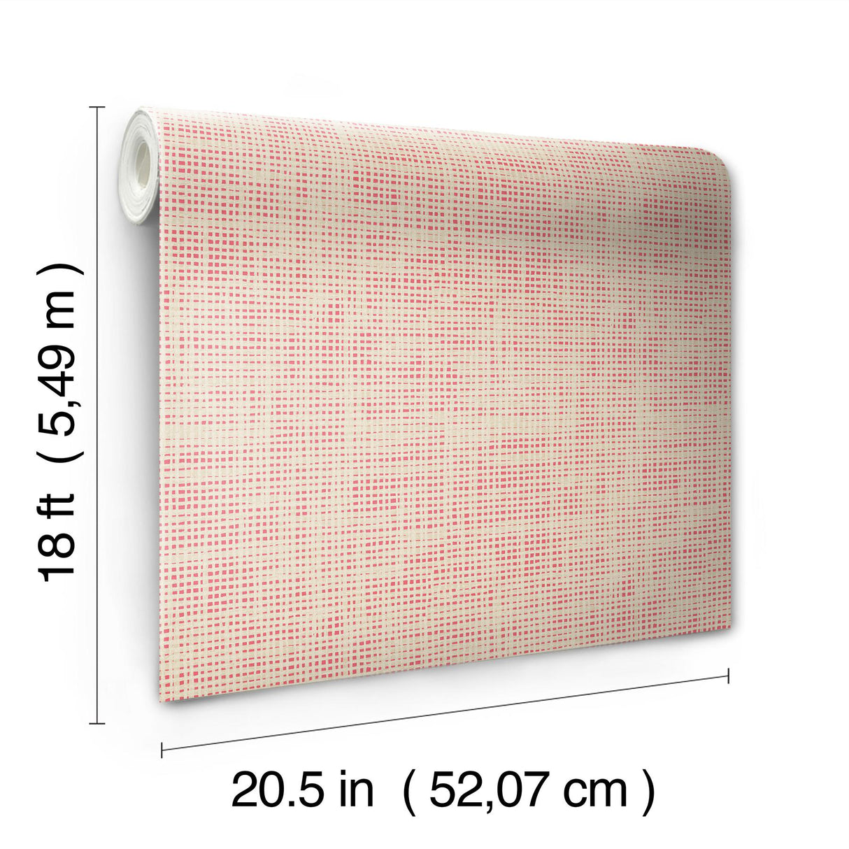 York Nolan Pink Peel & Stick Wallpaper