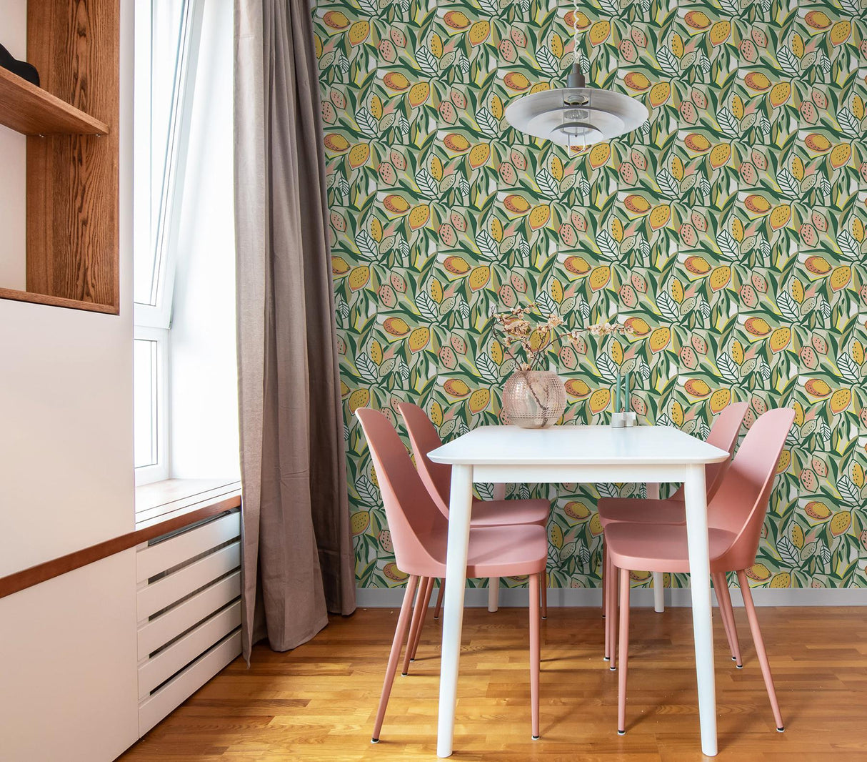 York Main Squeeze Peach Peel & Stick Wallpaper