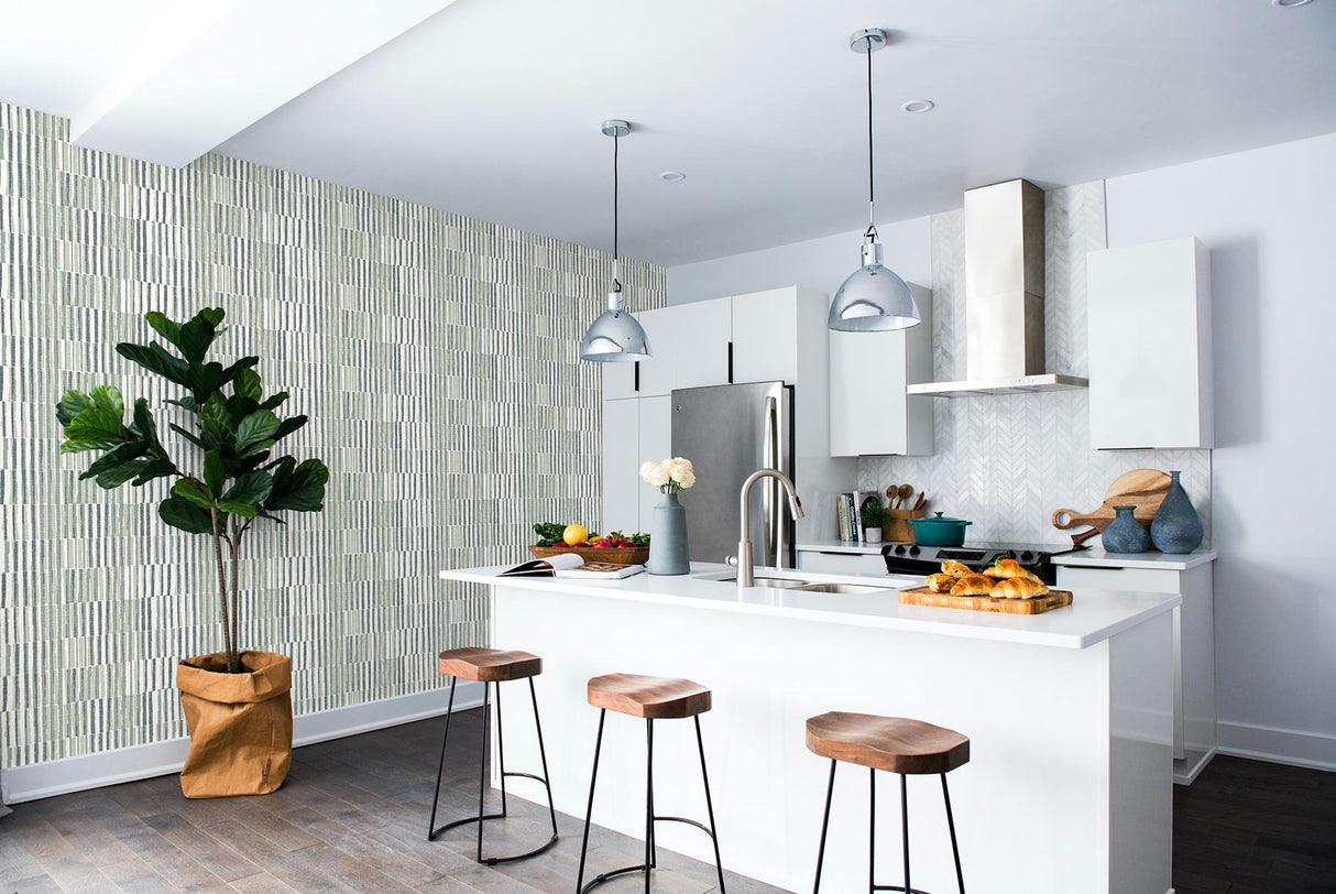 York Kingston Grey Peel & Stick Wallpaper