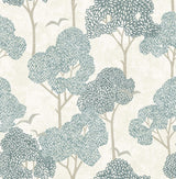 York Millie Blue Peel & Stick Wallpaper