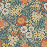 York Sadie Teal Peel & Stick Wallpaper