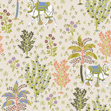 York Linen Camel's Courtyard Peel & Stick Wallpaper