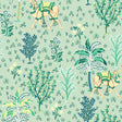 York Avocado Camel's Courtyard Peel & Stick Wallpaper