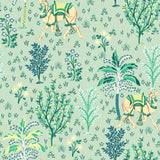 York Avocado Camel's Courtyard Peel & Stick Wallpaper