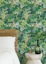York Sage Tropical Oasis Peel & Stick Wallpaper