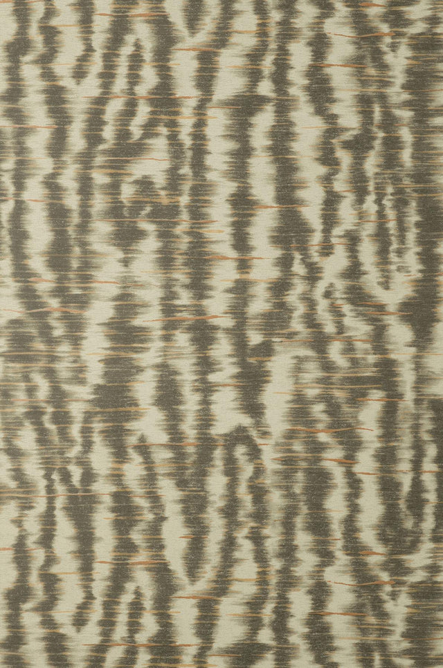 York Hartmann Brown Stripe Texture Wallpaper