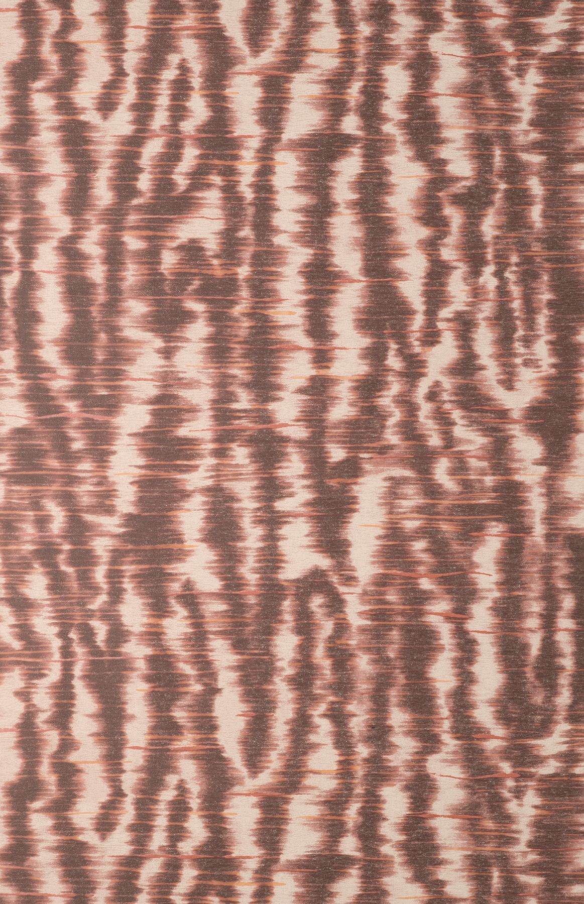 York Hartmann Burgundy Stripe Texture Wallpaper