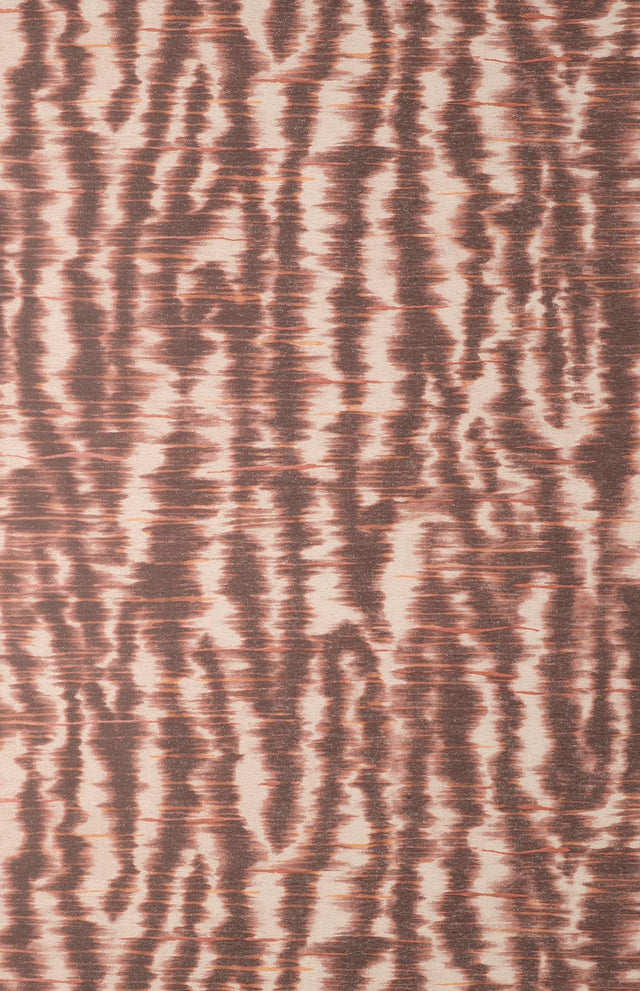 York Hartmann Burgundy Stripe Texture Wallpaper