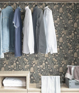York Blue Grey Papillon Flutter Peel & Stick Wallpaper