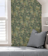 York Sage Papillon Flutter Peel & Stick Wallpaper