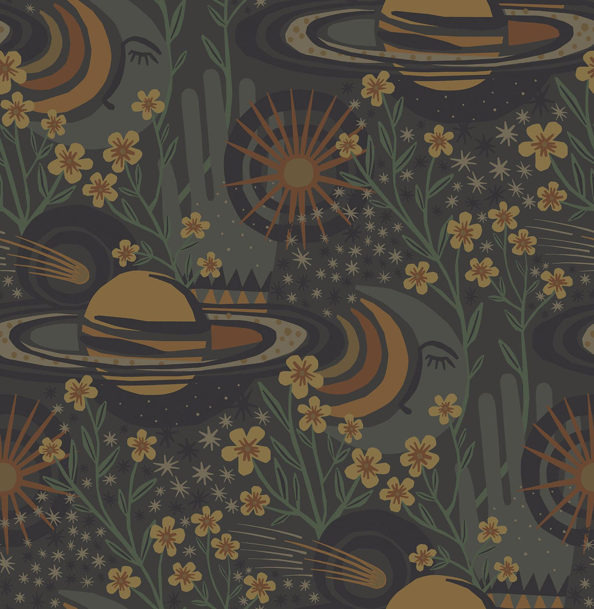 York Smoke Ethereal Cosmos Peel & Stick Wallpaper