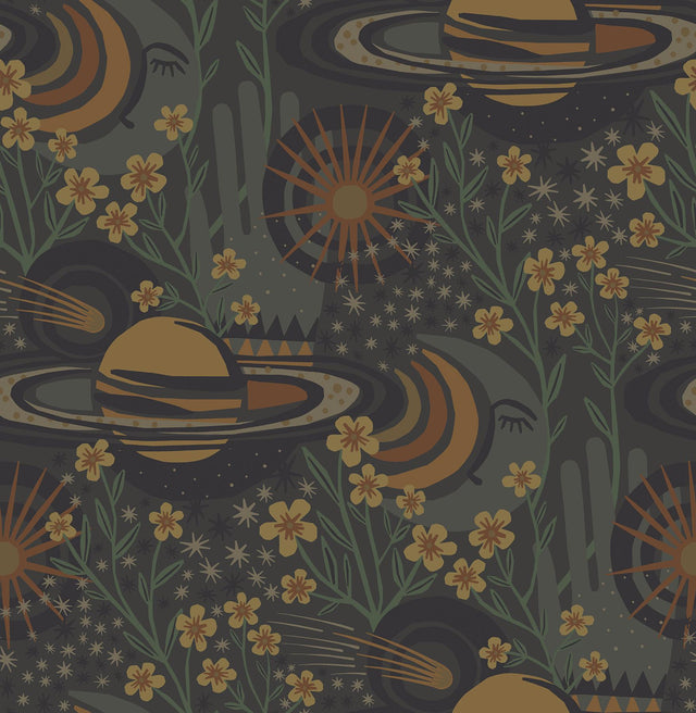 York Smoke Ethereal Cosmos Peel & Stick Wallpaper