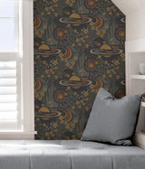 York Smoke Ethereal Cosmos Peel & Stick Wallpaper