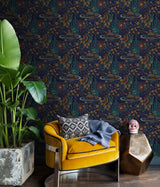 York Navy Ethereal Cosmos Peel & Stick Wallpaper