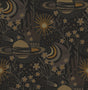York Black Ethereal Cosmos Peel & Stick Wallpaper