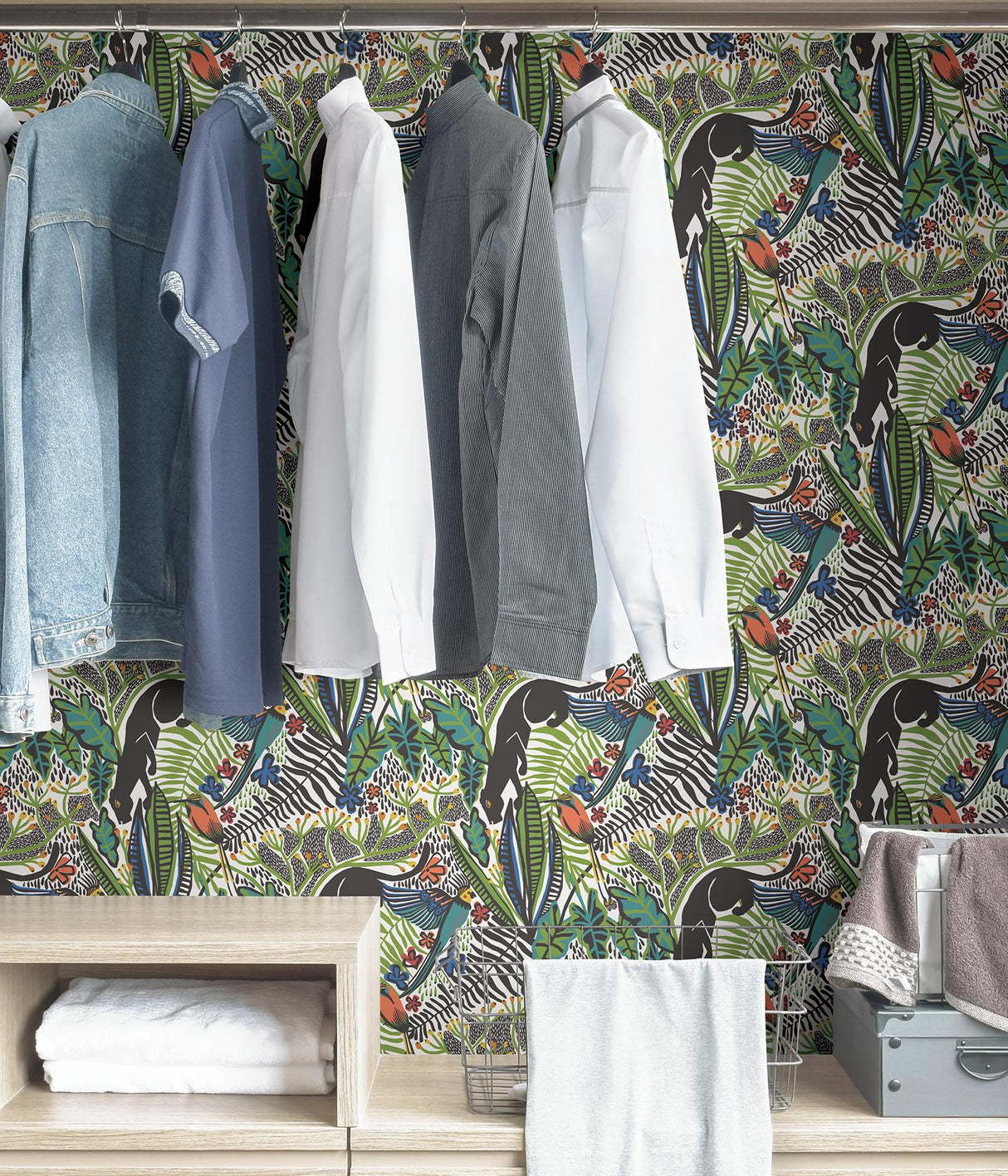 York Primary Poise Peel & Stick Wallpaper