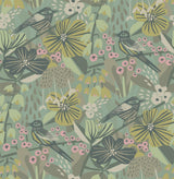 York Sage Jaybird Peel & Stick Wallpaper