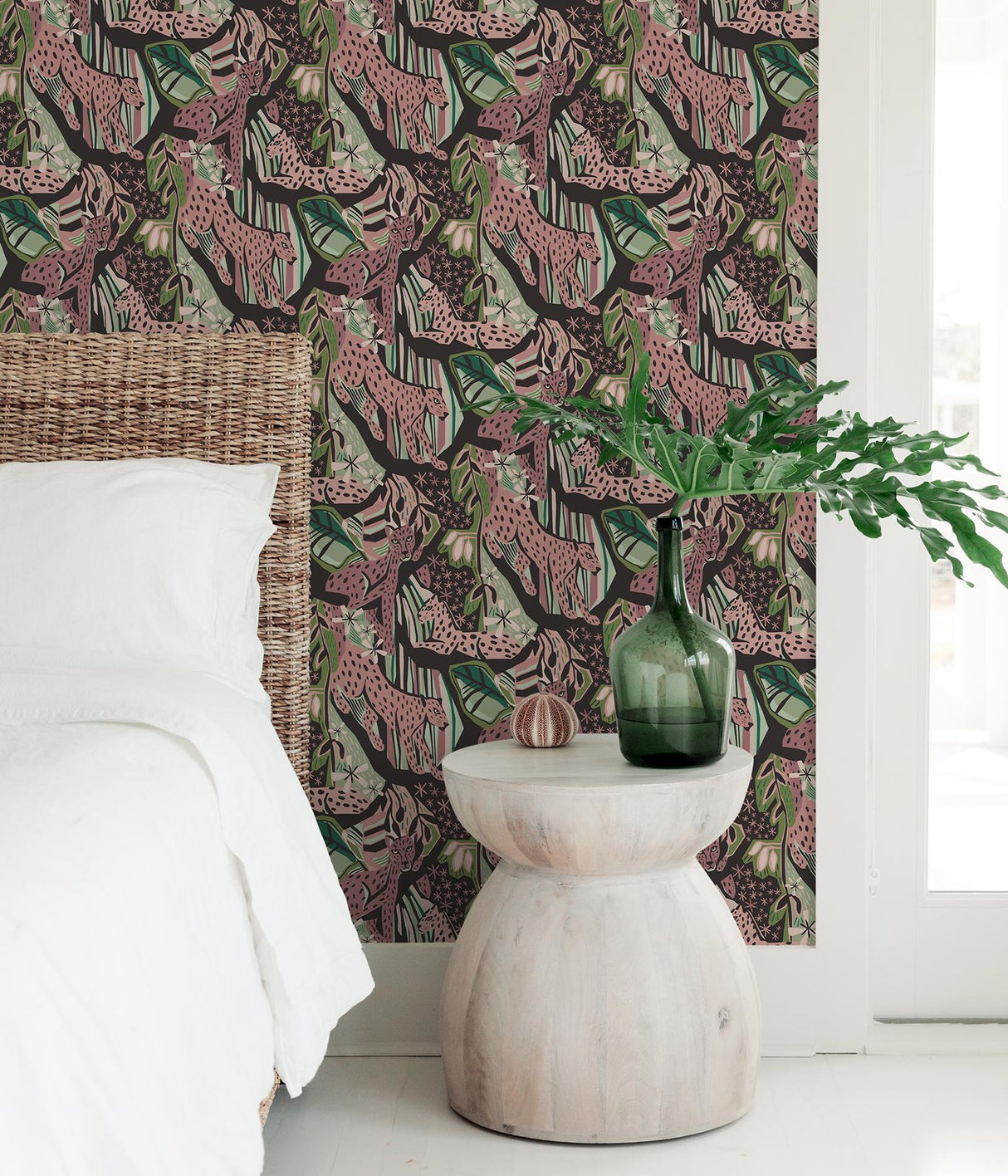York Plum Cat Nap Peel & Stick Wallpaper