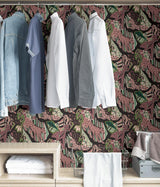 York Plum Cat Nap Peel & Stick Wallpaper