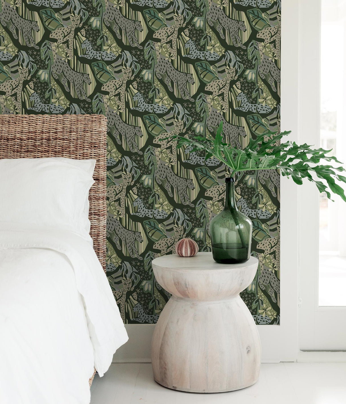 York Greens Cat Nap Peel & Stick Wallpaper