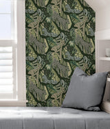 York Greens Cat Nap Peel & Stick Wallpaper