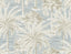 York Dream Of Palm Trees Blue Texture Wallpaper