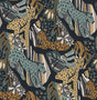 York Navy Gold Cat Nap Peel & Stick Wallpaper