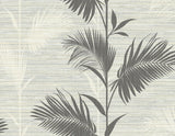 York Away On Holiday Black Palm Wallpaper