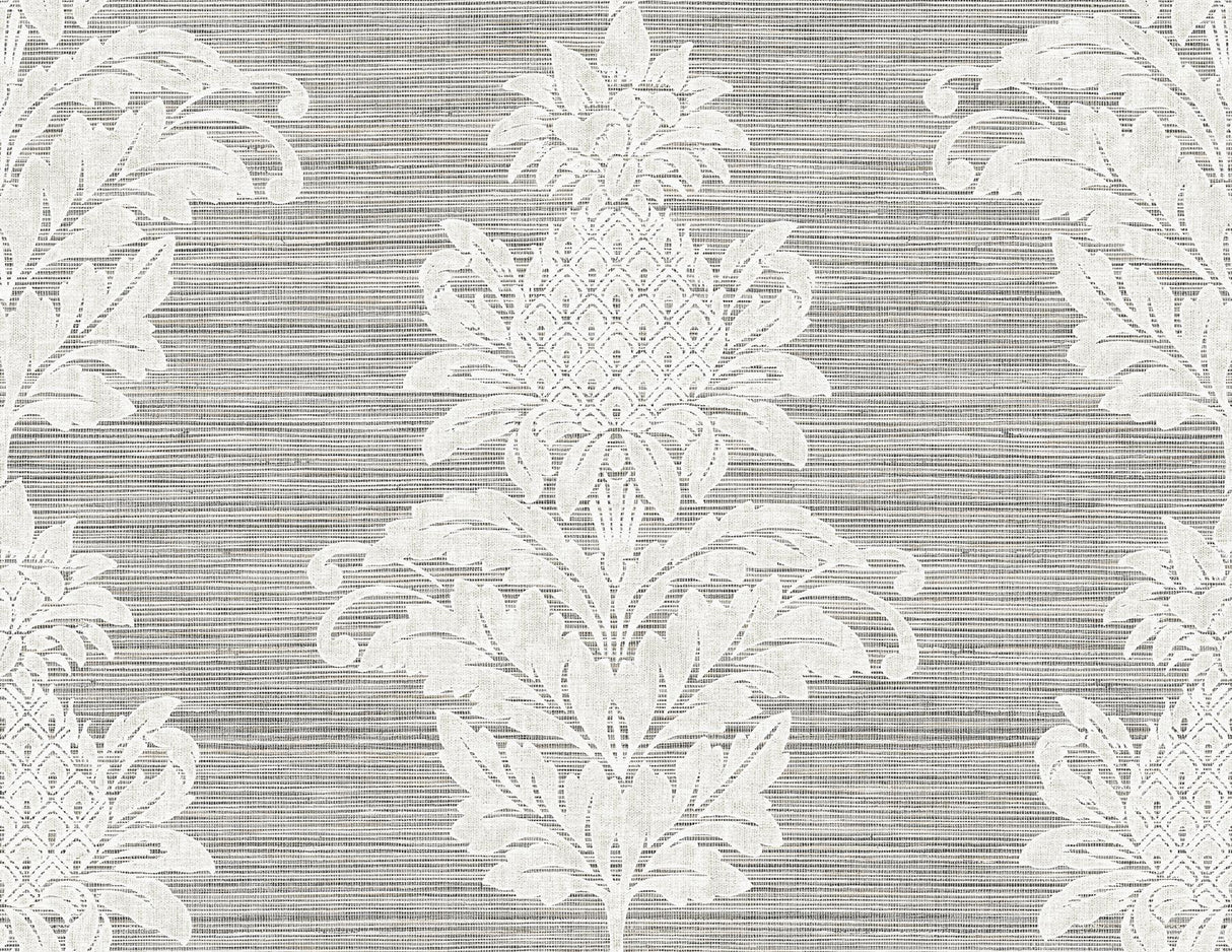 York Pineapple Grove Gold Damask Wallpaper