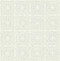 York Twist Pewter Medallion Wallpaper