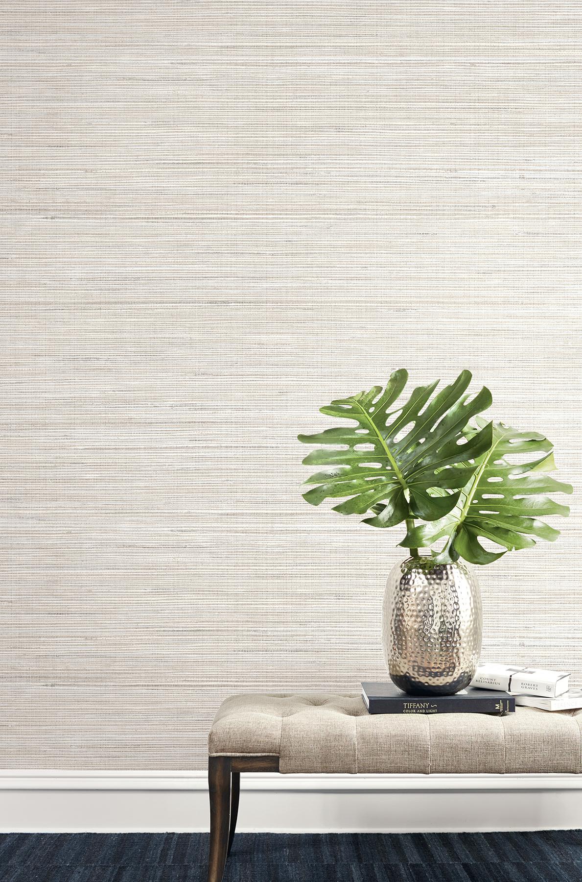 York Baja Grass Brown Texture Wallpaper