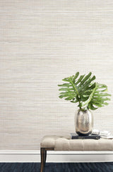 York Baja Grass Brown Texture Wallpaper