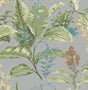 York Maui Grey Botanical Wallpaper