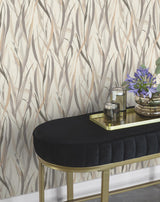 York Sway Neutral Botanical Wallpaper