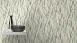 York Sway Light Green Botanical Wallpaper