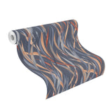 York Sway Blue Botanical Wallpaper