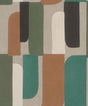 York Derain Green Geometric Wallpaper