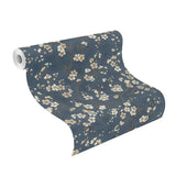 York Tsubomi Blue Cherry Blossom Wallpaper