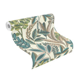 York Liani Cream Painterly Botanical Wallpaper