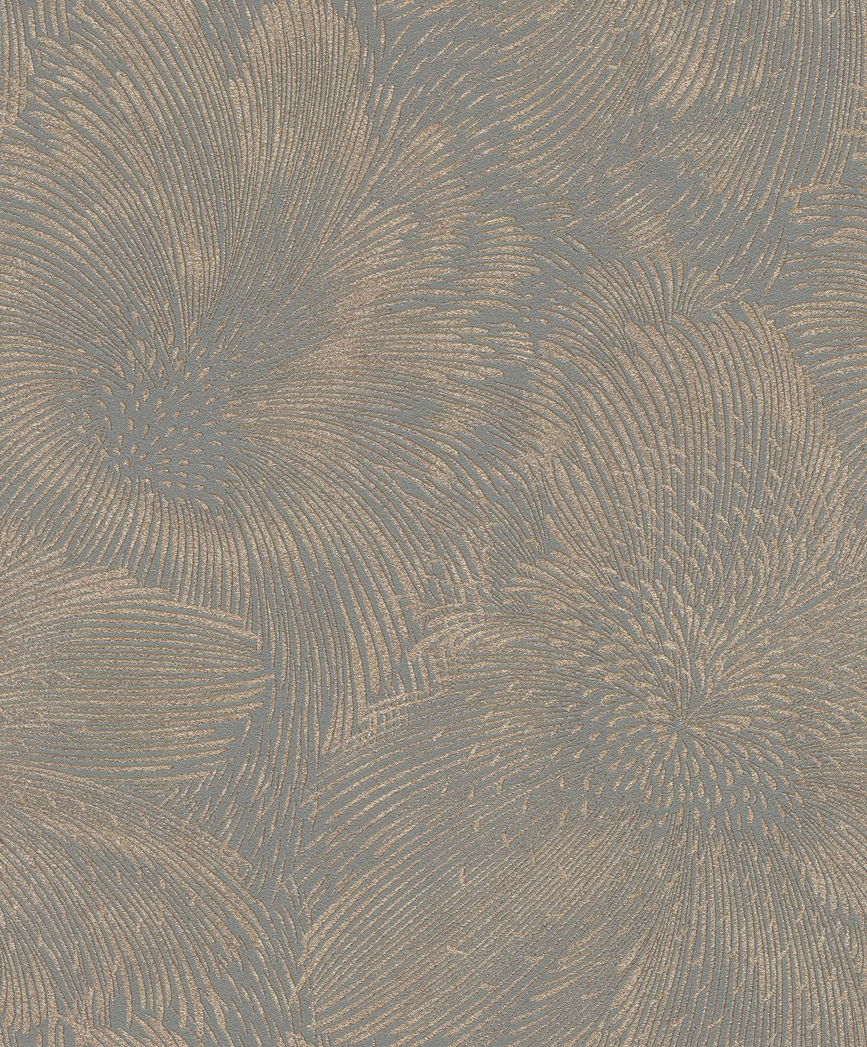 York Purser Copper Abstract Wallpaper