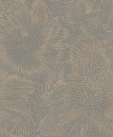 York Purser Copper Abstract Wallpaper